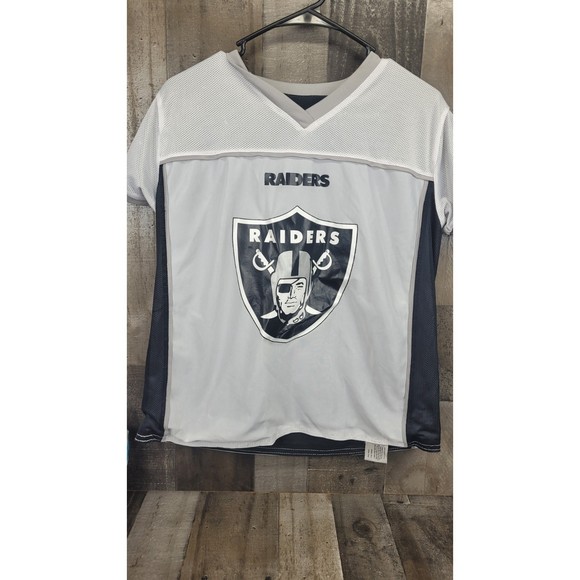NFL Football las Vegas Raiders reversible Jersey Youth X Large - Picture 5 of 8